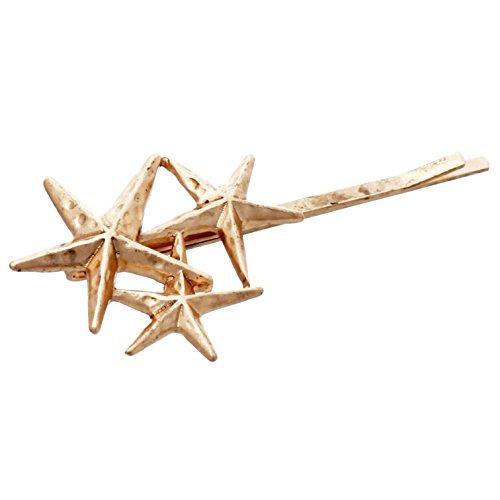 Starfish Bobby Pin Hair Clip (Gold Tone)