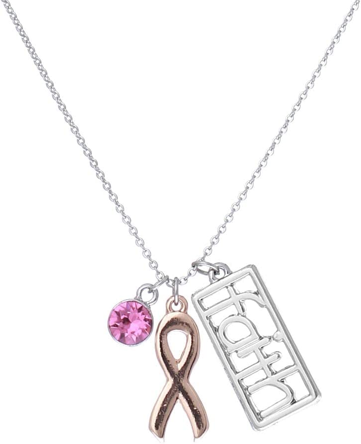 cz charms - breast cancer awareness collection – Charms Beads Vendor