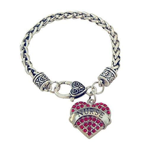 Buy Jewels Galaxy Best Valentine Gifts Elegant Crystal Heart Design  Fascinating Charm Bracelet for Women/Girls (CT-BNG-49041) at Amazon.in