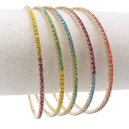 ALL METAL 6 Wire Bracelet - with Options - Kimberley Jade - Wire To Fire  Artisan Jewelry