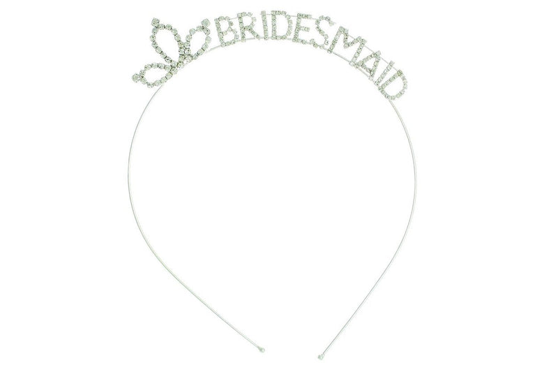 Bridesmaid Bachelorette Party Rhinestone Tiara Headband