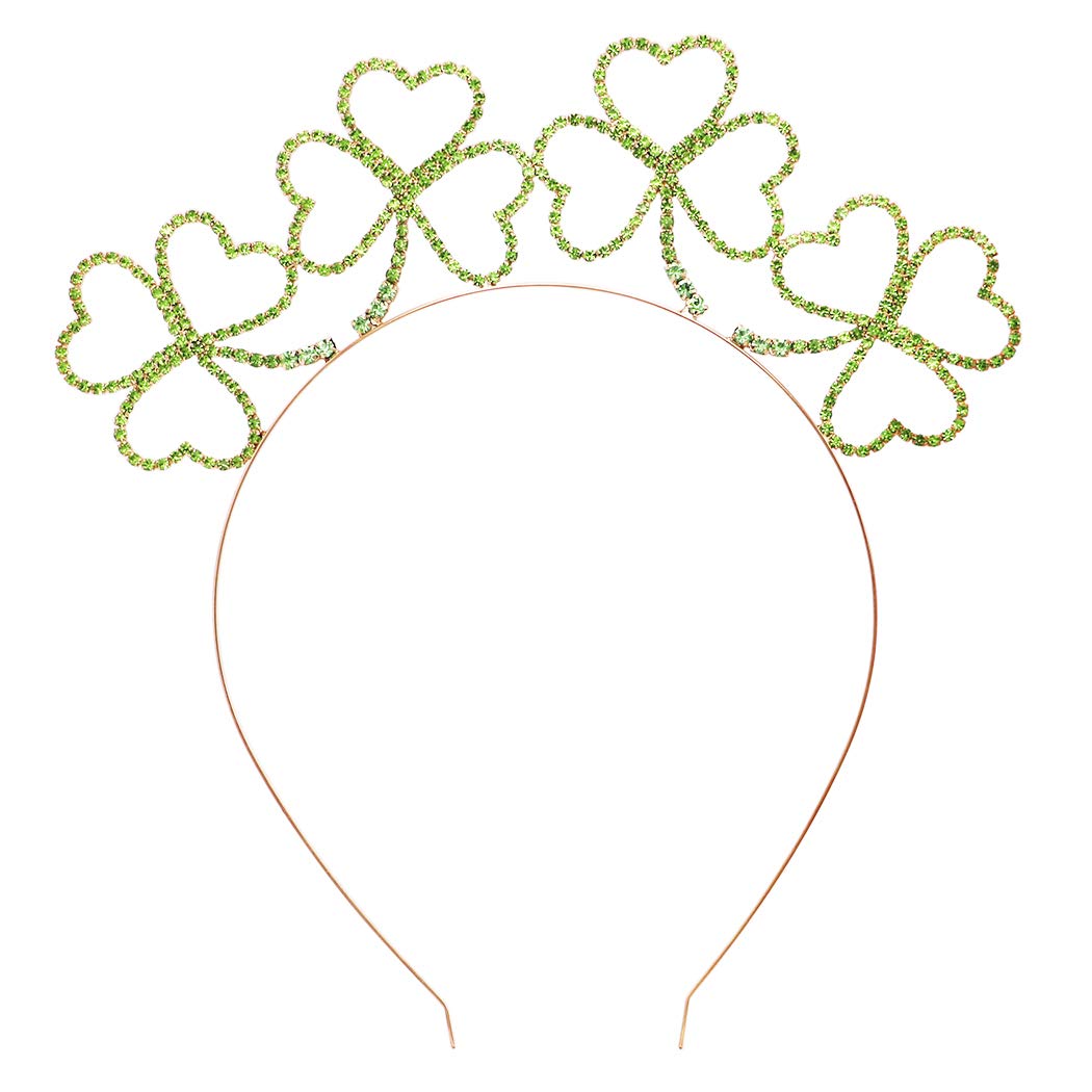 Lucky Collections Rhinestone Headband Lucky Collections Tiara | eBay main image 4