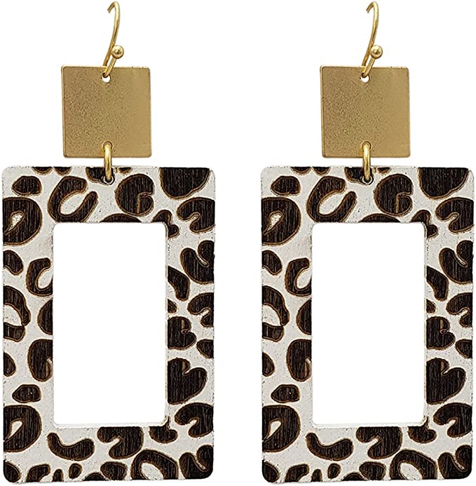 Italian Leopard-Print Enamel Hoop Earrings In 18kt Gold Over Sterling. 7/8" | Ross Simons - Foto 2