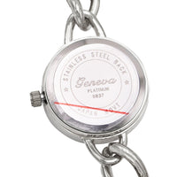 Whimsical Summer Fun Fruit Charms Pineapple Lemon Lime Banana Orange Metal Link Toggle Closure Charm Bracelet Watch, 6.5"+1.5" Extender (Silver Tone)