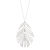 Fashion Jewelry Boho Feather Dangle Necklace