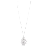 Fashion Jewelry Boho Feather Dangle Necklace