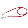 Crystal Rhinestone Tube Cord Necklace Eyeglass Chain Reader Face Mask Holder Strap, 33.5" (Red)