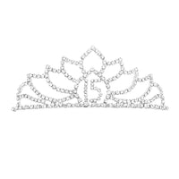 Special 15th Birthday Quinceanera Tiara Crown Headband (Flower Burst)