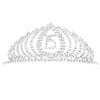 Special 15th Birthday Quinceanera Tiara Crown Headband (Tulip Point)