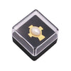 Gold Tone Cross with Simulated Pearl Tie Tack Lapel Pin for First Communion or Confirmation, 0.7"