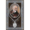 Rosemarie Collections Religious Saint Medal Pendant Necklace 24" (St Pio)