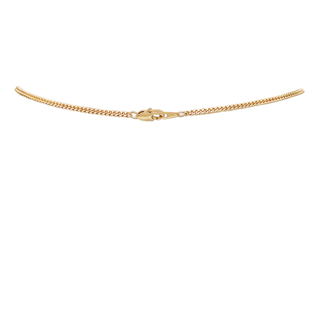 Rosemarie's Religious Gifts 16K Yellow Gold Layered Small Four Way Cross with Holy Spirit Pendant Necklace, 18"