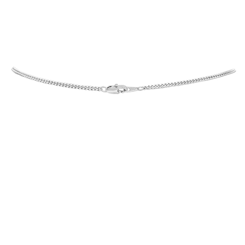 Rosemarie's Religious Gifts Sterling Silver Small Four Way Cross with Holy Spirit Pendant Necklace, 18"