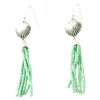 Seashell Beaded Tassel Earring