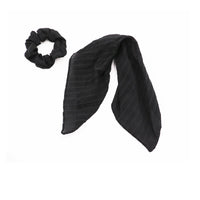 Women's Hair Scarf Scrunchie Ponytail Holder Hair Tie Elastic Band Leopard Prints Set of 2
