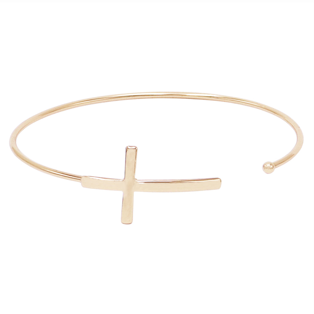 Criss Cross Bangle Bracelet – kingdomoflashes