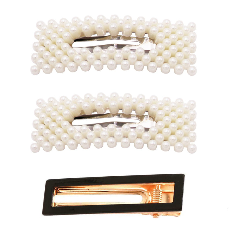 Jumbo Pearl Hair Clips – Eliza Inez