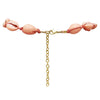 Corded Natural Cowrie Seashell Choker Necklace, 14"+2" Extension