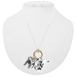 Adorable Animal Charms Changeable Pendant Necklace, 18