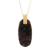 Stunning Fashion Lucite Statement Pendant Extra-long Necklace 32" with 3" Extender