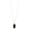 Stunning Fashion Lucite Statement Pendant Extra-long Necklace 32" with 3" Extender