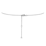 Women's Stunning Premium Cubic Zirconia Crystal Heart Pendant Necklace, 15