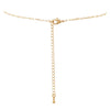 Long Elegant Crystal and Faux Pearl Teardrop Y Pendant Necklace