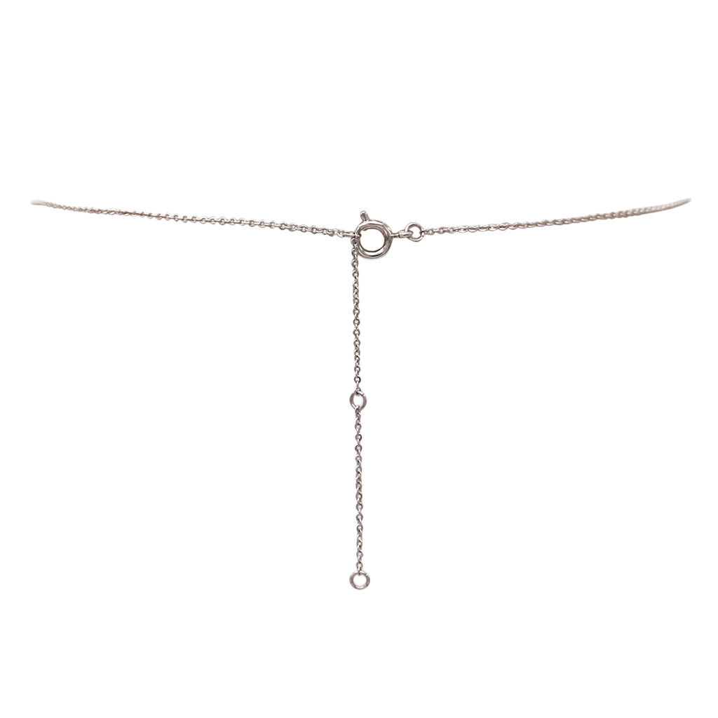 Inspirational Breast Cancer Awareness Pink Crystal Ribbon and Silver Cross Charm Necklace, 18"-20" with 3" Extender