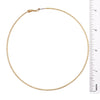 Demi Precious Fine Gold And Silver Plated Thin Wire Hoops With Hypoallergenic Lever Backs Classic Earrings (100mm, Gold Dipped)