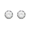 Stunning And Colorful Hypoallergenic Post Back Stud Birthstone Earrings Made With Swarovski Crystals Birthday Gift Set, 8mm (April)