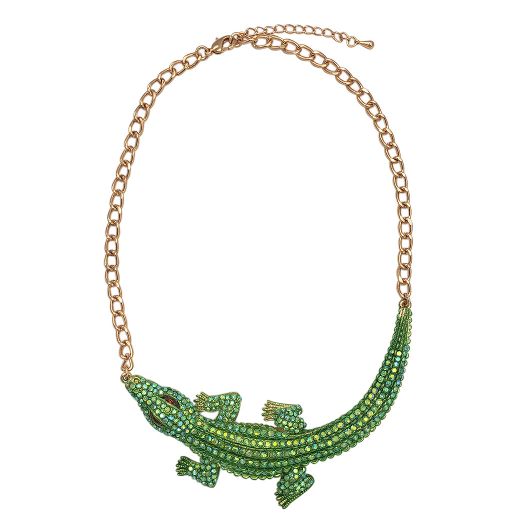 [RECTO] / ☆ 25SS CROCODILE EFFECT MINI POCKET NECKLACE RECTO - Official Website