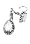 Vintage Style Crystal Teardrop Dangle Earrings
