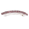 Classic Style Double Row Crystal Hair Clip (Vintage Rose)