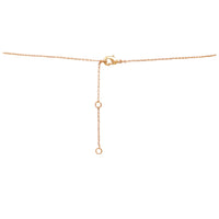 Gold Dipped Sideways Cross With Sparkling Cubic Zirconia Crystal Religious Pendant Necklace 15.5"+2" Extender